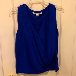 DVF silk top